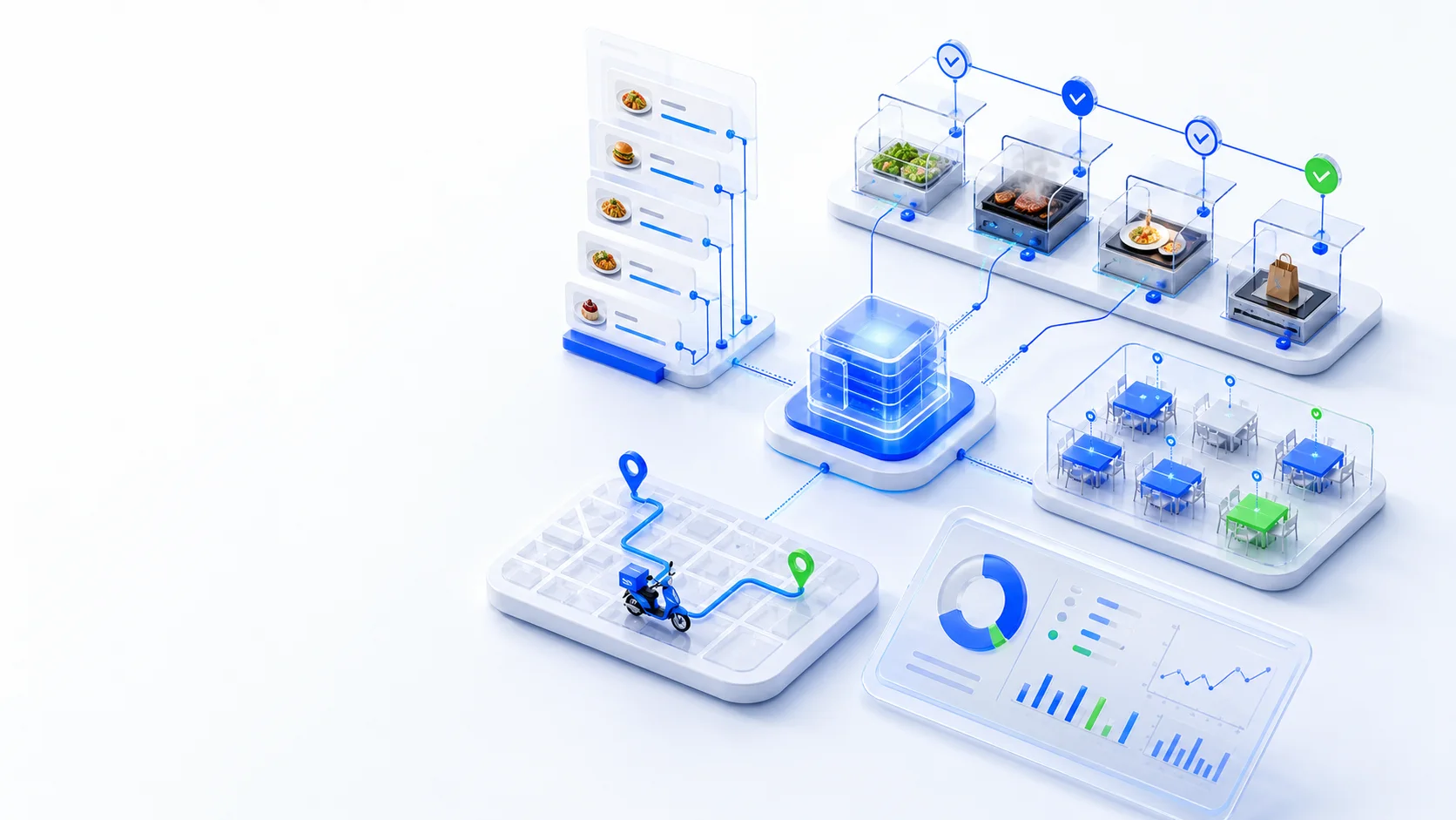 SDS Restaurant product interface